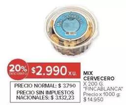 X$ - MIX CERVECERO