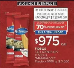Matarazzo - Fideos Tallarines N°7