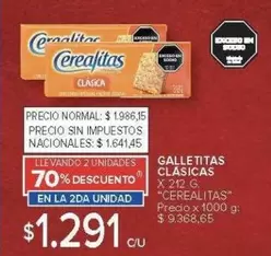 Cerealitas - GALLETITAS CLASICAS