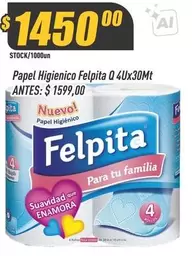 Felpita - Papel Higienico