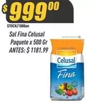 Celusal - Sal Fina