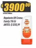 Off - Repelente Crema