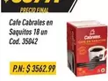 Cabrales - Cafe en Saquitos Cod. 35042