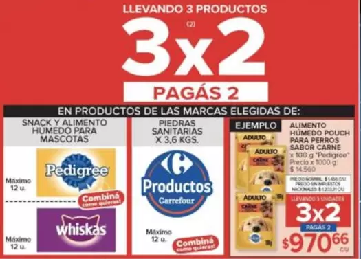 Pedigree - Alimento Húmedo Pouch para Perros Sabor Carne