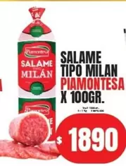Piamontesa - SALAME TIPO MILAN