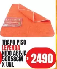 Leyenda - TRAPO PISO NIDO ABEJA 50X58CM X UNI.