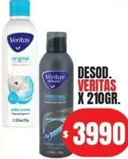 Veritas - DESOD. VERITAS X 210GR.