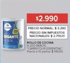Gigante - Rollo de Cocina