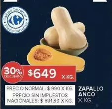 Carrefour - Zapallo Anco