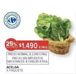 Carrefour - Acelga