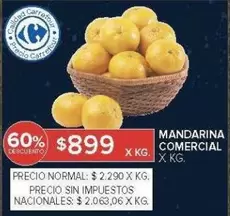 Carrefour - MANDARINA COMERCIAL