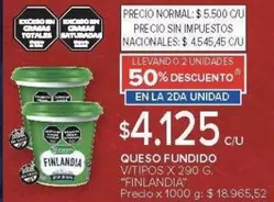 Finlandia - QUESO FUNDIDO