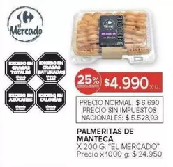 X$ - PALMERITAS DE MANTECA