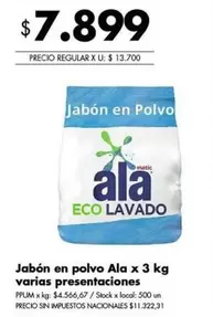 Ala - Jabón en Polvo