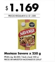 Savora - Mostaza