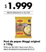 Maggi - Pur
de papas original