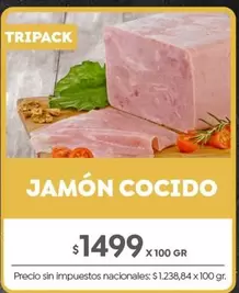 X$ - JAMÓN COCIDO
