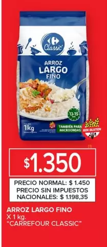 Carrefour - ARROZ LARGO FINO