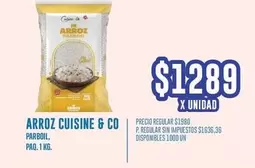 Cuisine - ARROZ PARBOIL