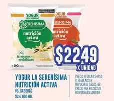 X$ - YOGUR NUTRUCION ACTIVA