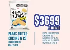 Cuisine - PAPAS FRITAS