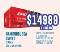 Swift - HAMBURGUESA CLÁSICA