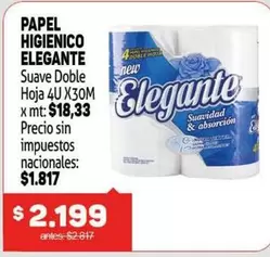 Elegante - PAPEL HIGIENICO