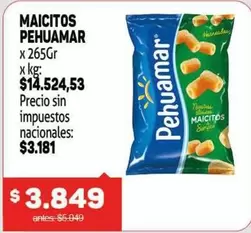Pehuamar - MAICITOS