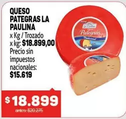 La paulina - QUESO PATEGRAS