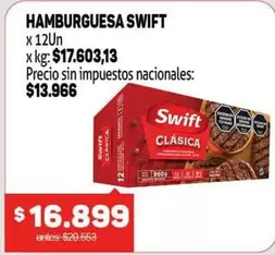 Swift - HAMBURGUESA