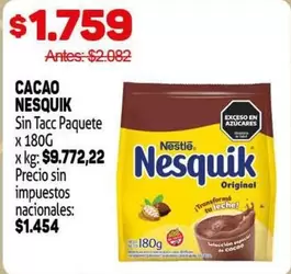 Nesquik - CACAO