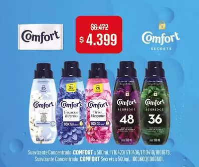 Comfort - Suavizante Concentrado