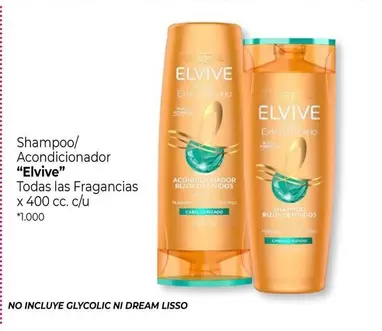 Elvive - Shampoo/Acondicionador