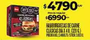 Dia - HAMBURGUESAS CLASICAS