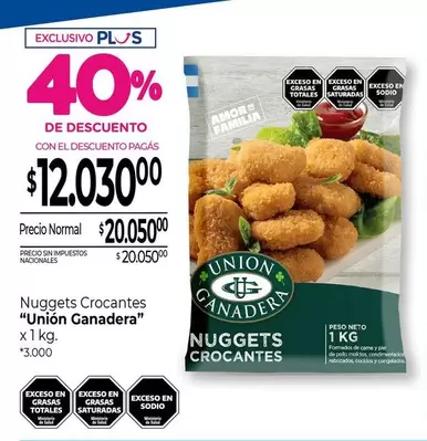 Amor - Nuggets Crocantes