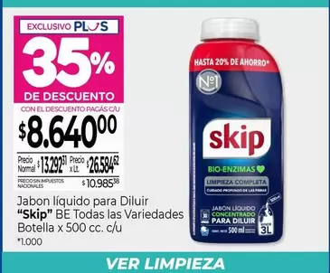 Skip - Jabón líquido para diluir