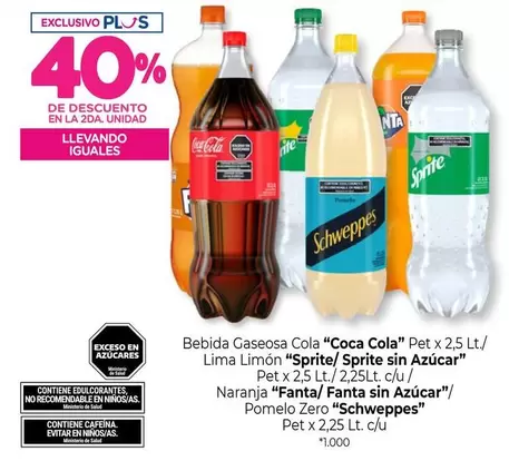 Coca cola - Bebida Gaseosa