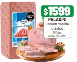 Paladini - Jamón cocido clásico