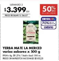 La Merced - YERBA MATE