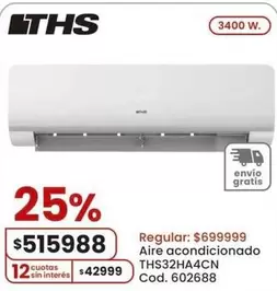 Aire acondicionado THS32HA4CN