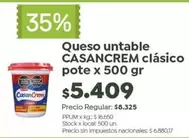Casancrem - Queso untable cl
uevo sico pote