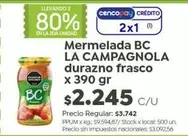 BC - Mermelada durazno