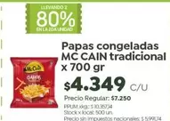 Mc Cain - Papas congeladas tradicional
