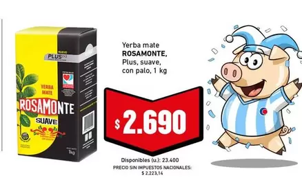 Rosamonte - Yerba mate