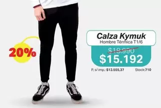 Calza Kymuk Hombre Térmica T1/6