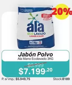 Ala - Jabón Polvo Eco Lavado
