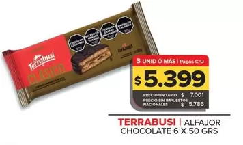 Terrabusi - ALFAJOR CHOCOLATE