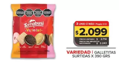 Terrabusi - Galletitas Surtidas
