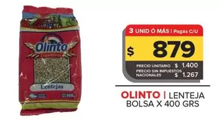 olinto - Lentejas