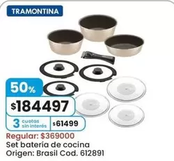 Tramontina - Set bateria de cocina Cod. 612891